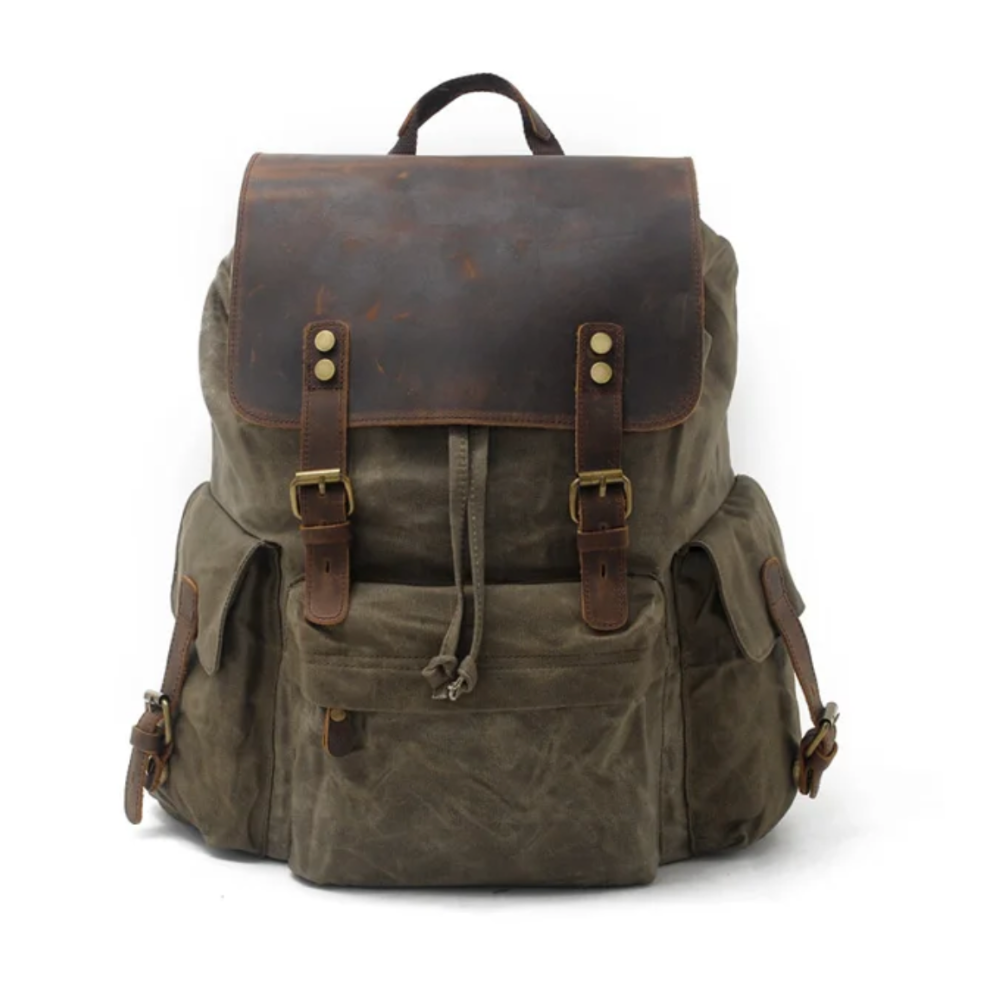 Travel Backpack – Algren Waxed Canvas