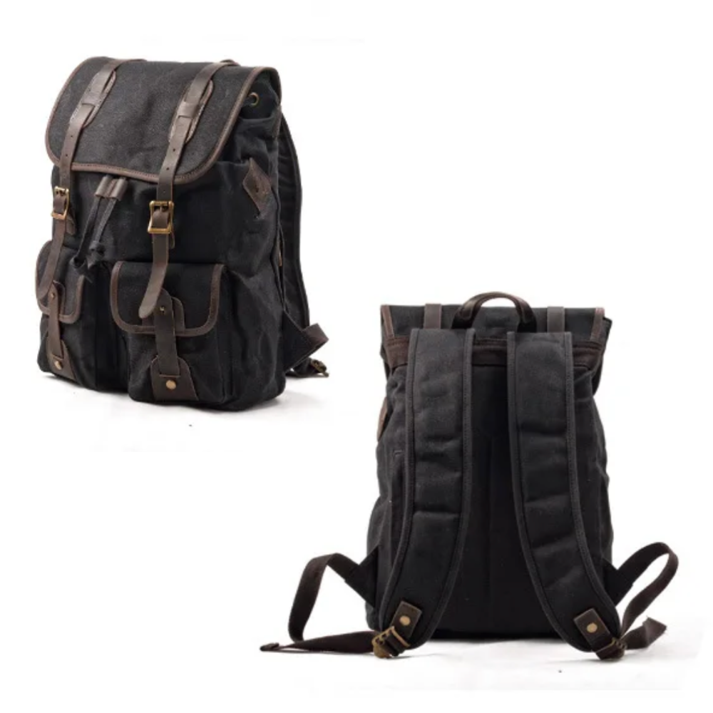 Travel Backpack – Rowen Waxed Canvas
