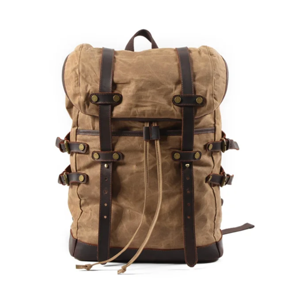 Travel Backpack – Brenton Waxed Canvas