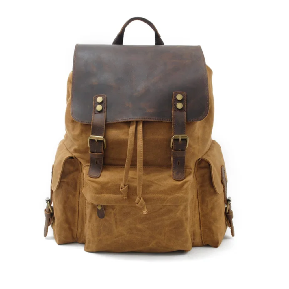 Travel Backpack – Algren Waxed Canvas