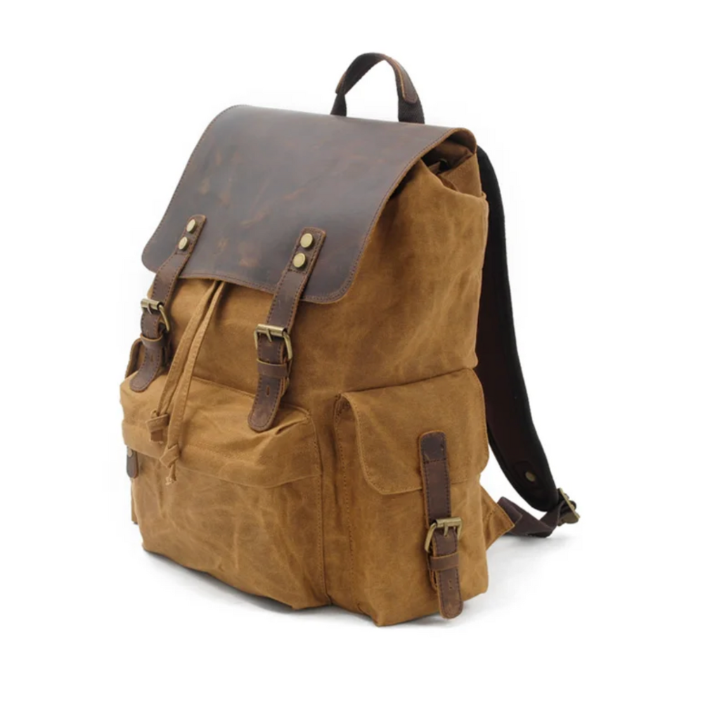 Travel Backpack – Algren Waxed Canvas