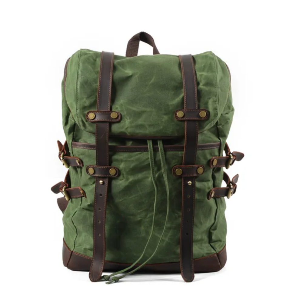 Travel Backpack – Brenton Waxed Canvas