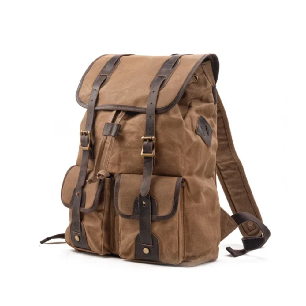 Travel Backpack – Rowen Waxed Canvas