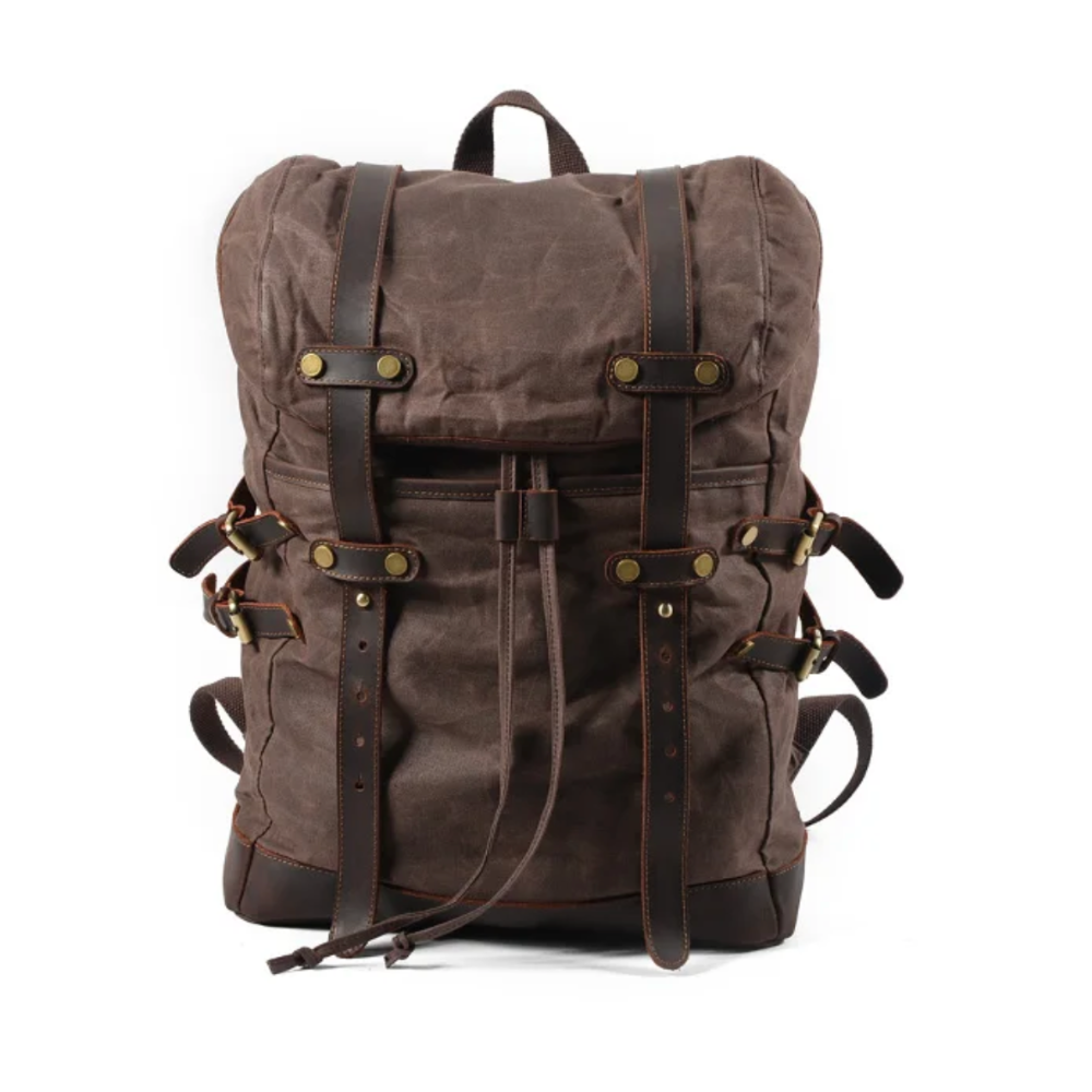 Travel Backpack – Brenton Waxed Canvas
