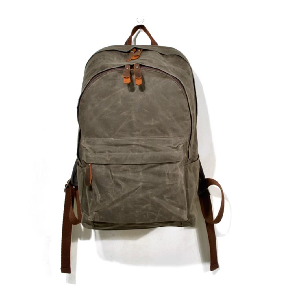 Travel Backpack – Elston Waxed Canvas