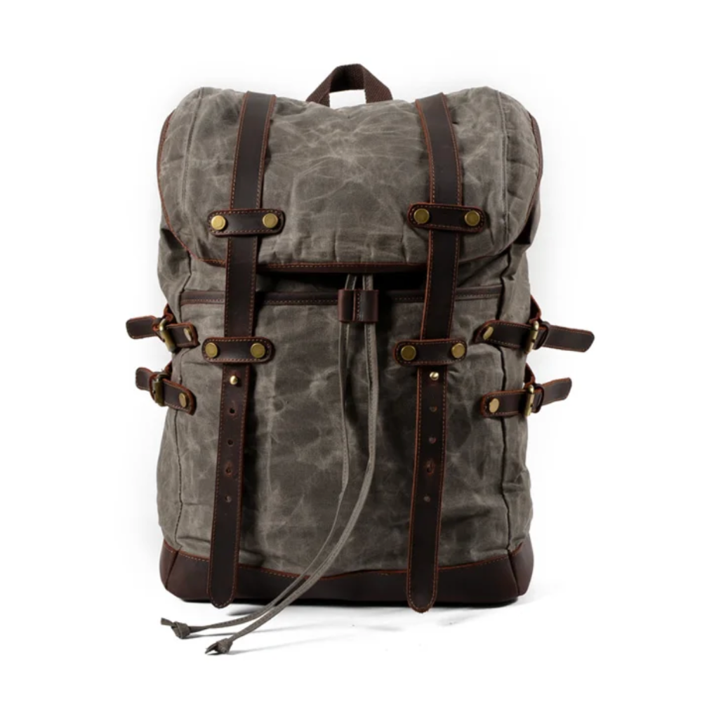 Travel Backpack – Brenton Waxed Canvas