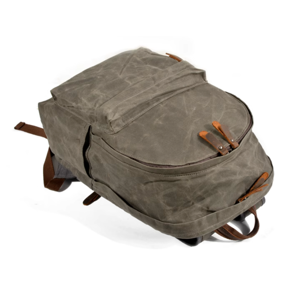 Travel Backpack – Elston Waxed Canvas