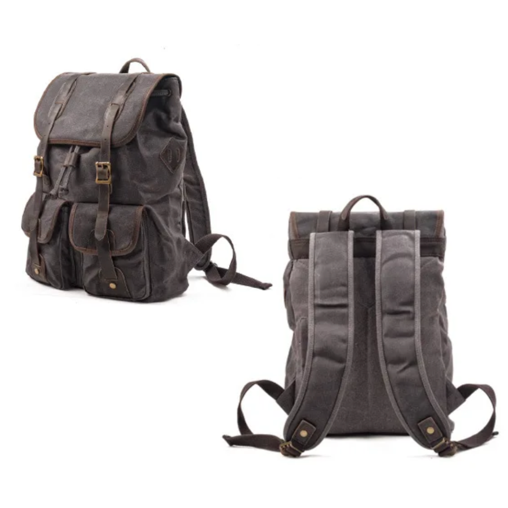 Travel Backpack – Rowen Waxed Canvas