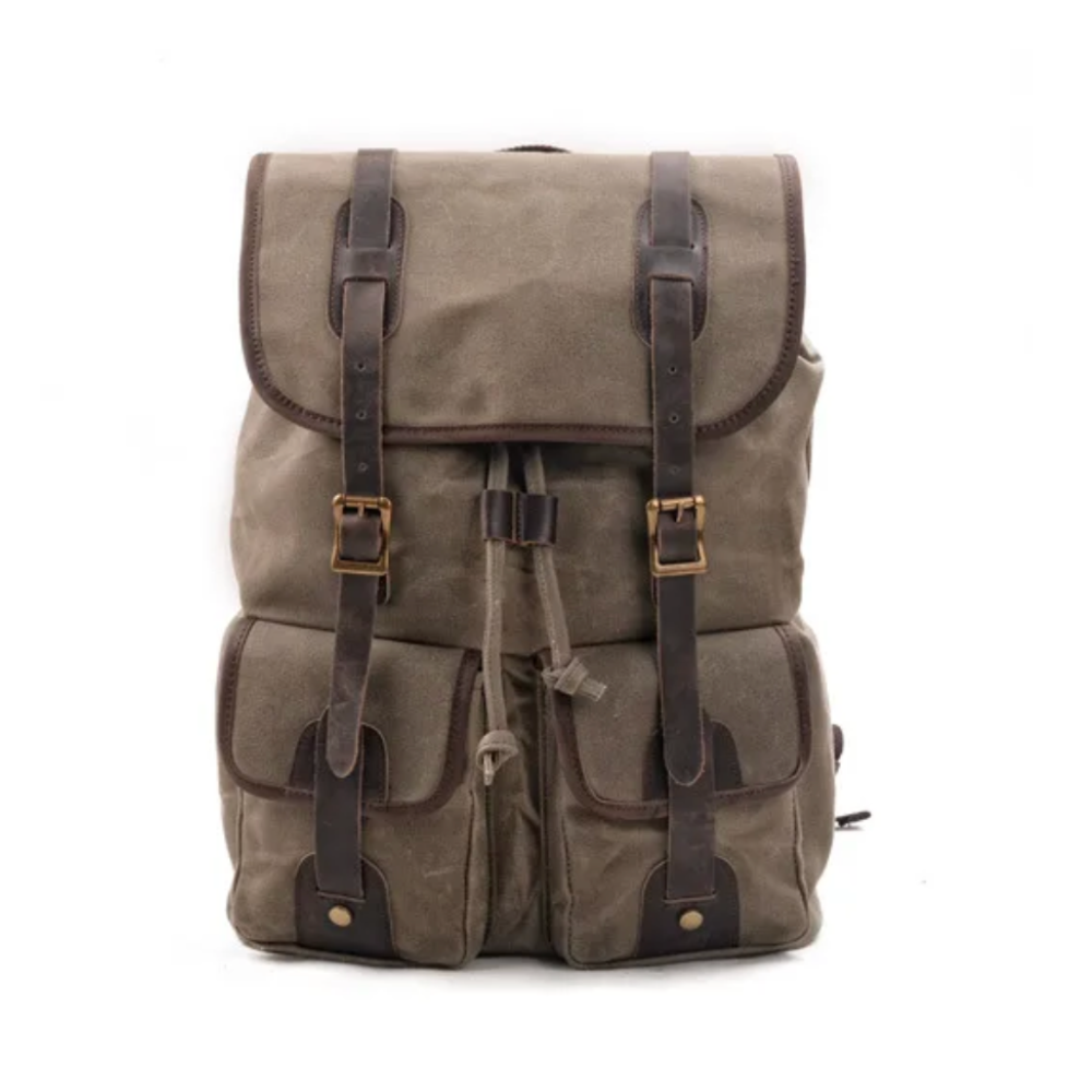Travel Backpack – Rowen Waxed Canvas
