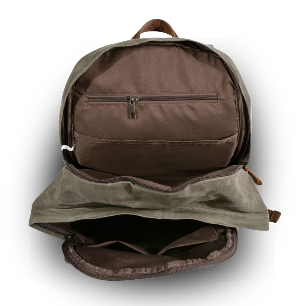 Travel Backpack – Elston Waxed Canvas