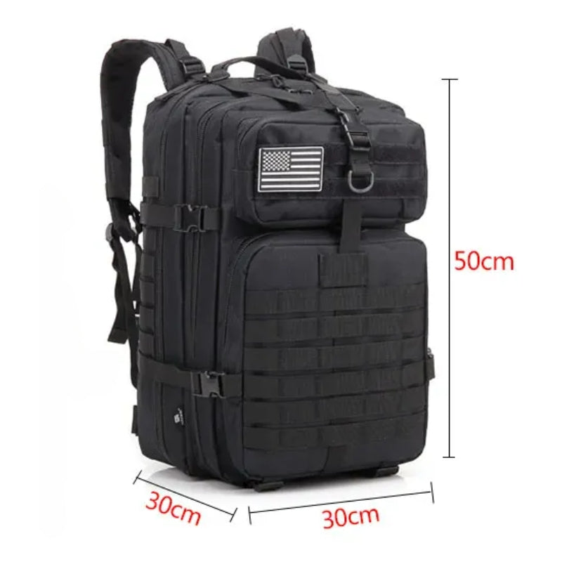 Hiking Backpack - Military: Heavy-Duty for Hiking & Outdoor