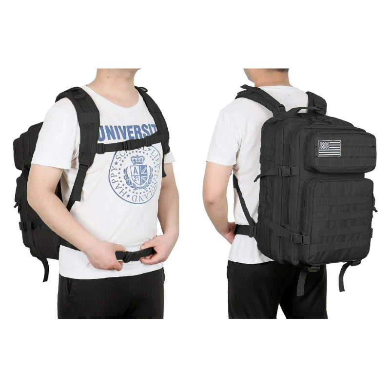 Hiking Backpack - Military: Heavy-Duty for Hiking & Outdoor