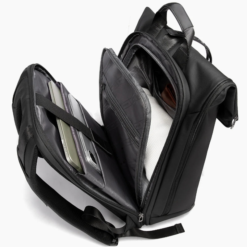 Travel Backpack 20L: Waterproof & Minimalist Roll-Top