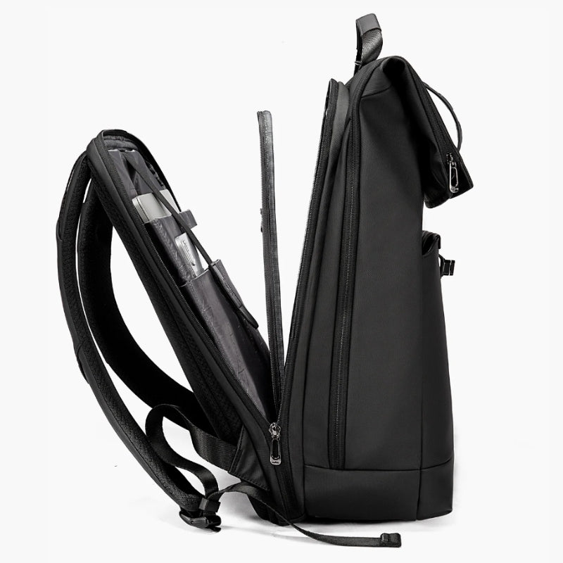 Travel Backpack 20L: Waterproof & Minimalist Roll-Top