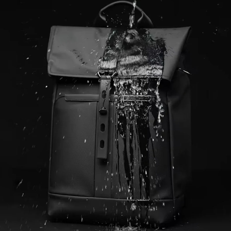 Travel Backpack 20L: Waterproof & Minimalist Roll-Top