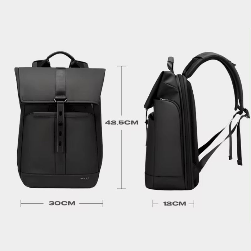 Travel Backpack 20L: Waterproof & Minimalist Roll-Top