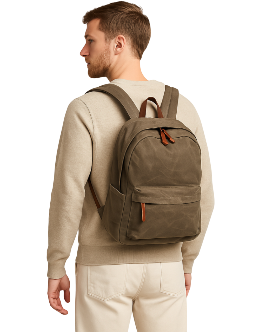 Travel Backpack – Elston Waxed Canvas