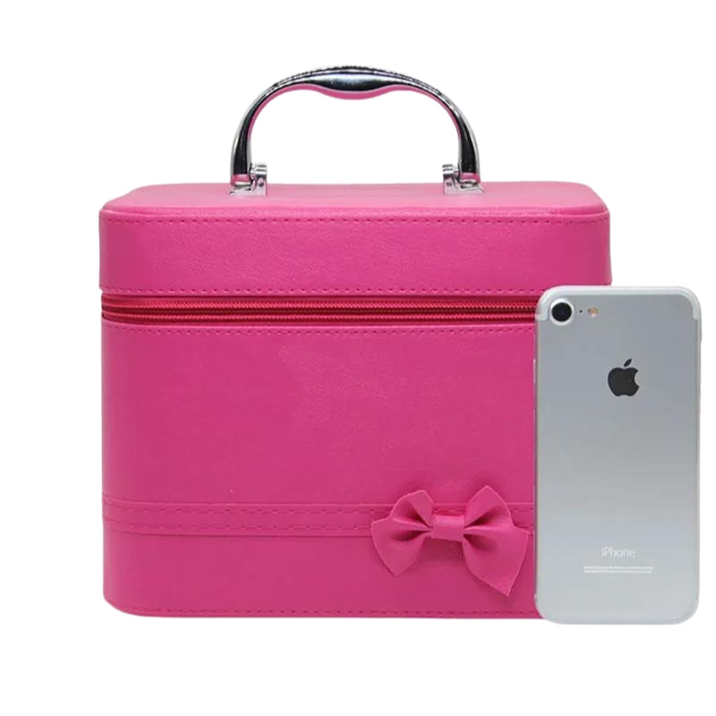 Vanity Case for Women - Compact & Stylish Travel Makeup Organizer