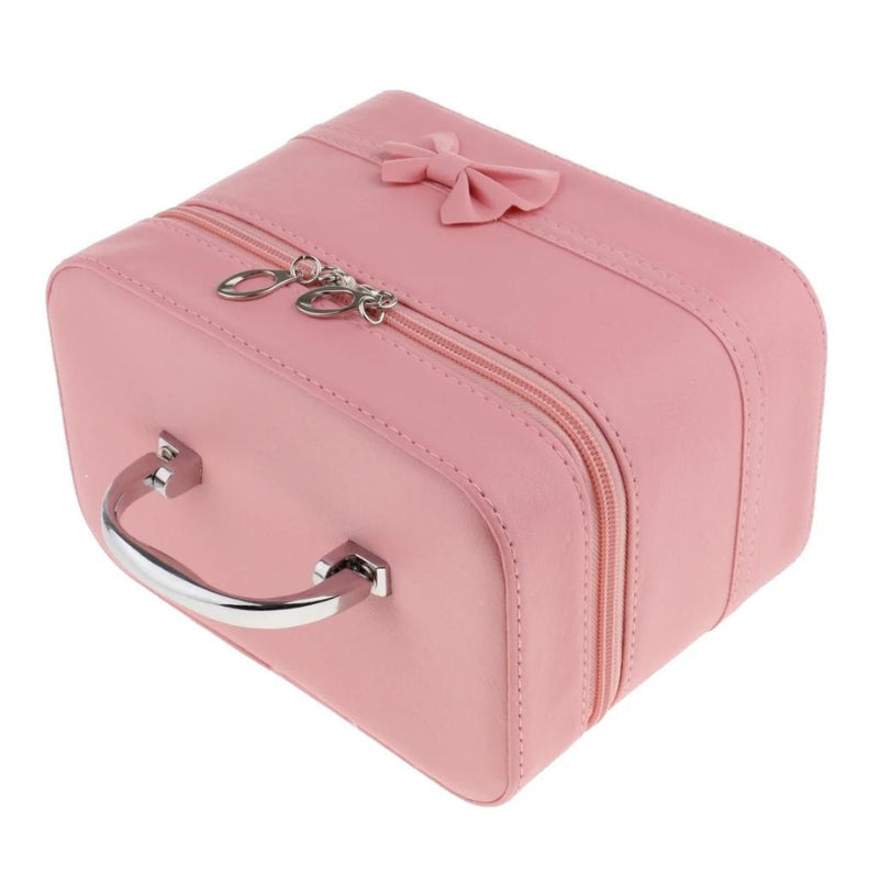 Vanity Case for Women - Compact & Stylish Travel Makeup Organizer