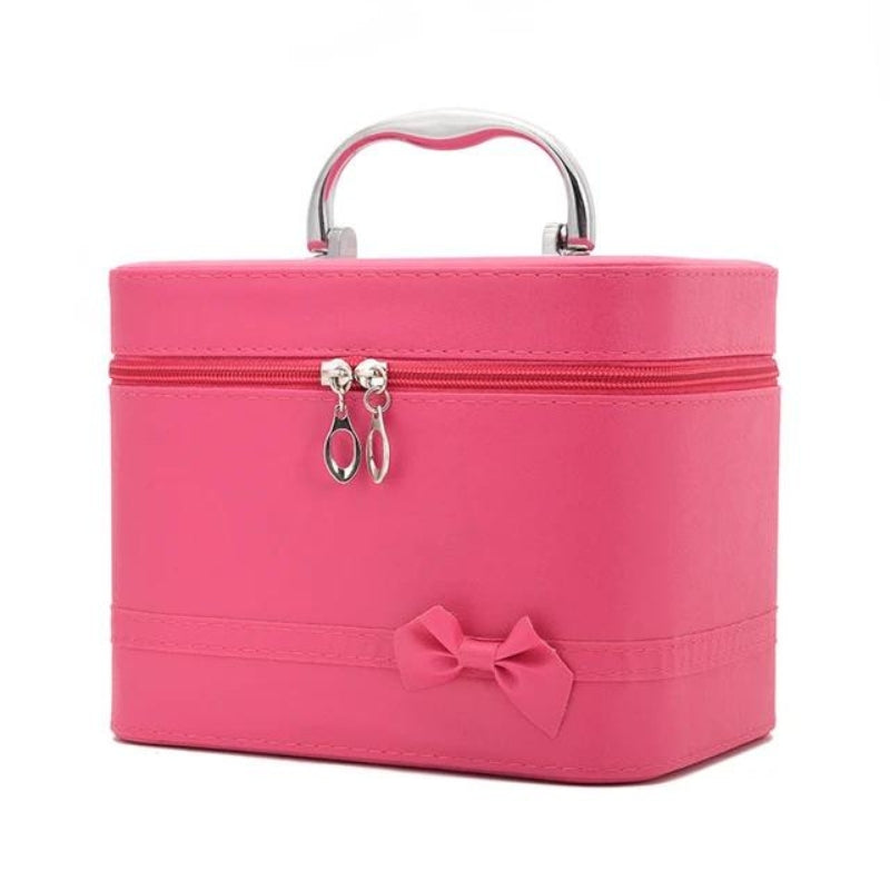 Vanity Case for Women - Compact & Stylish Travel Makeup Organizer