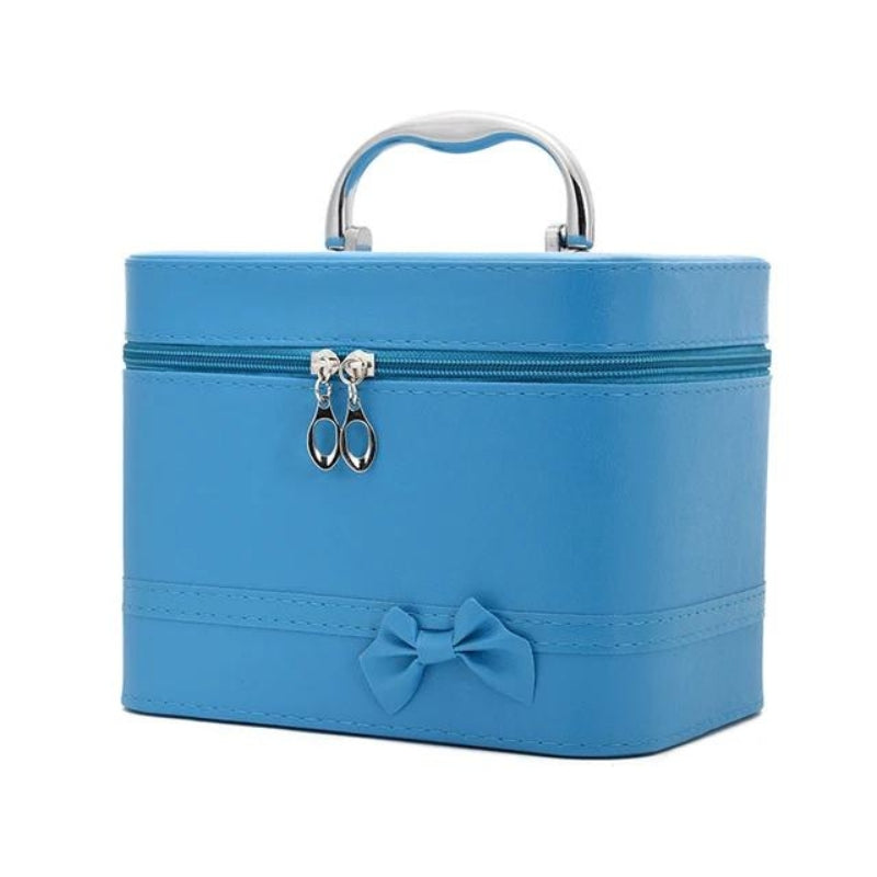 Vanity Case for Women - Compact & Stylish Travel Makeup Organizer