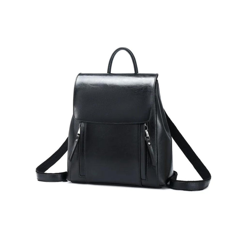 Leather Backpack - Timeless Elegance & Everyday Practicality for Women