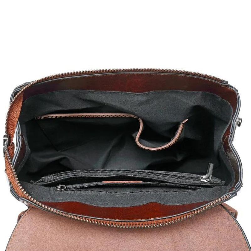 Leather Backpack - Timeless Elegance & Everyday Practicality for Women