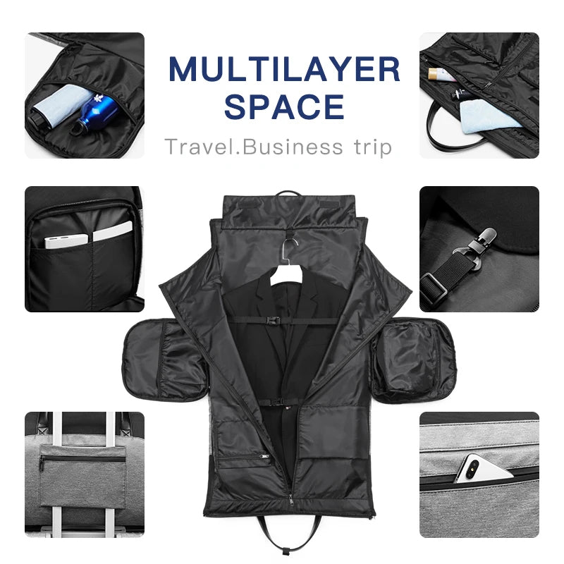 Travel Bag: Multi-Compartment Garment Duffle Bag