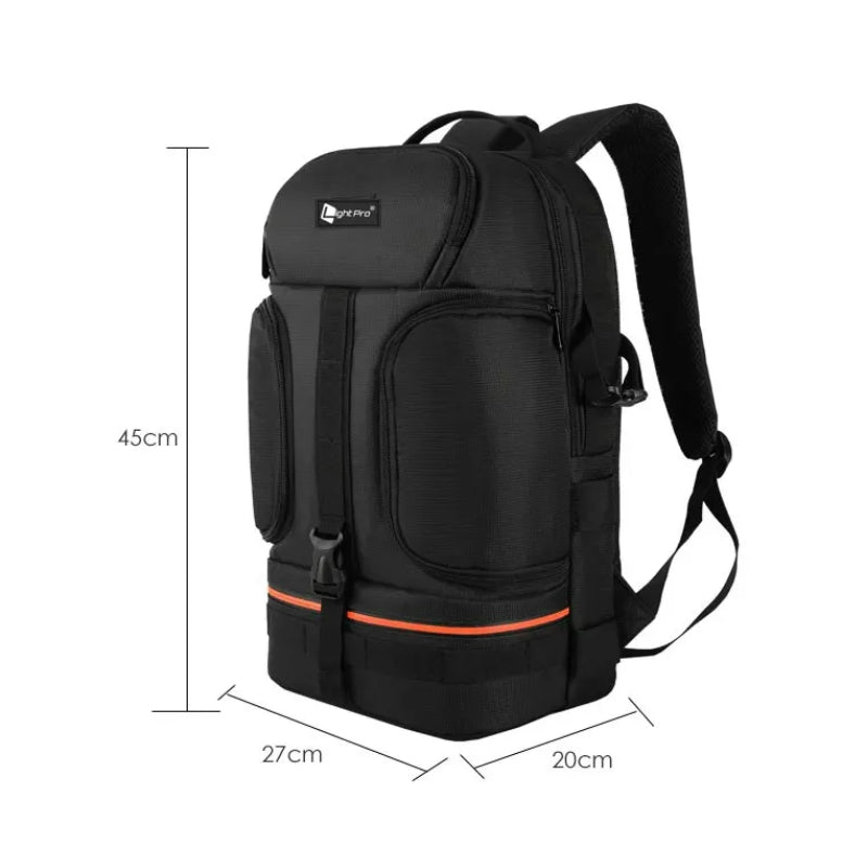 Backpack: Camera Protective - Multi-Compartment Design