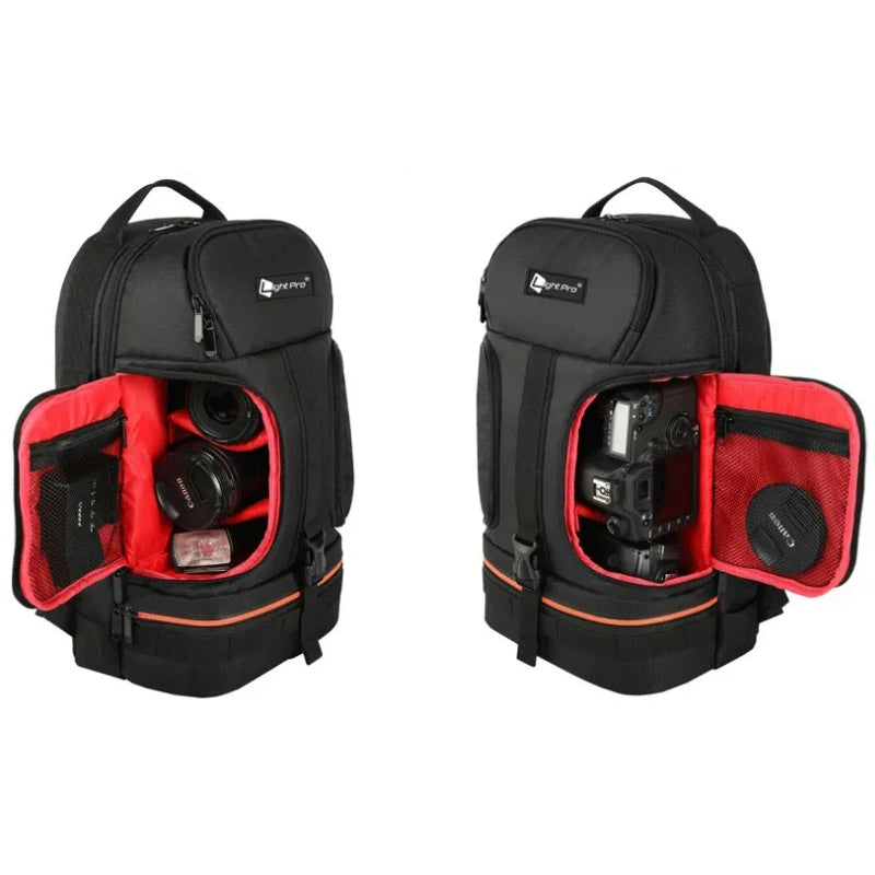 Backpack: Camera Protective - Multi-Compartment Design