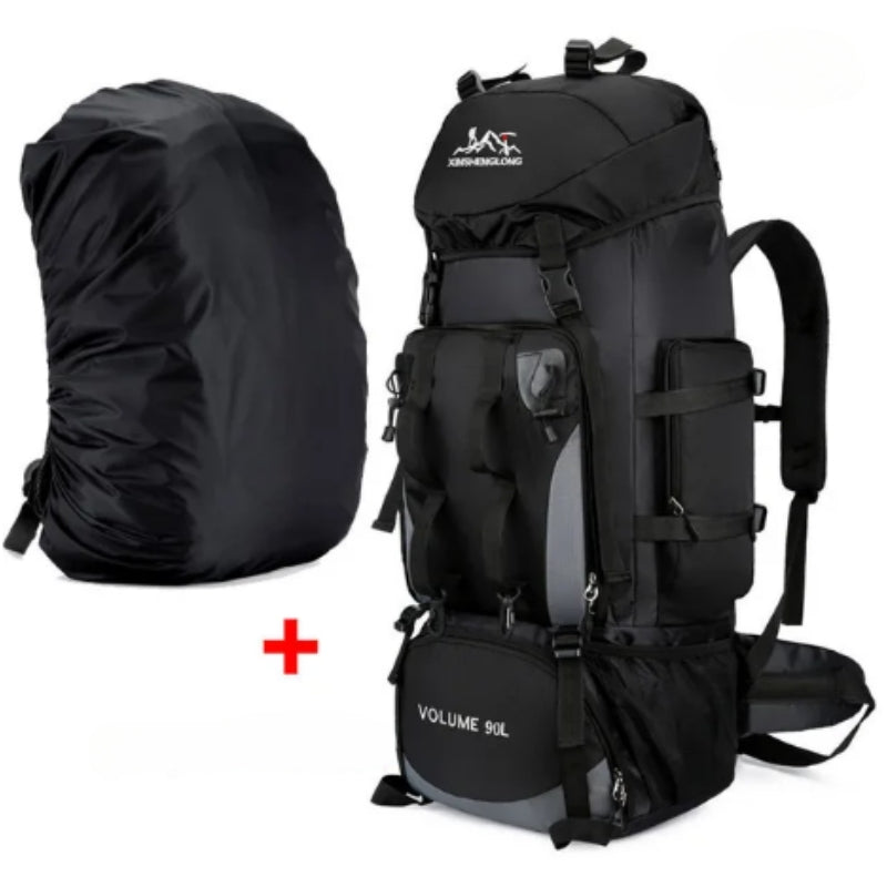 Hiking Backpack 90L: Large Waterproof Outdoor Rucksack for Trekking & Camping