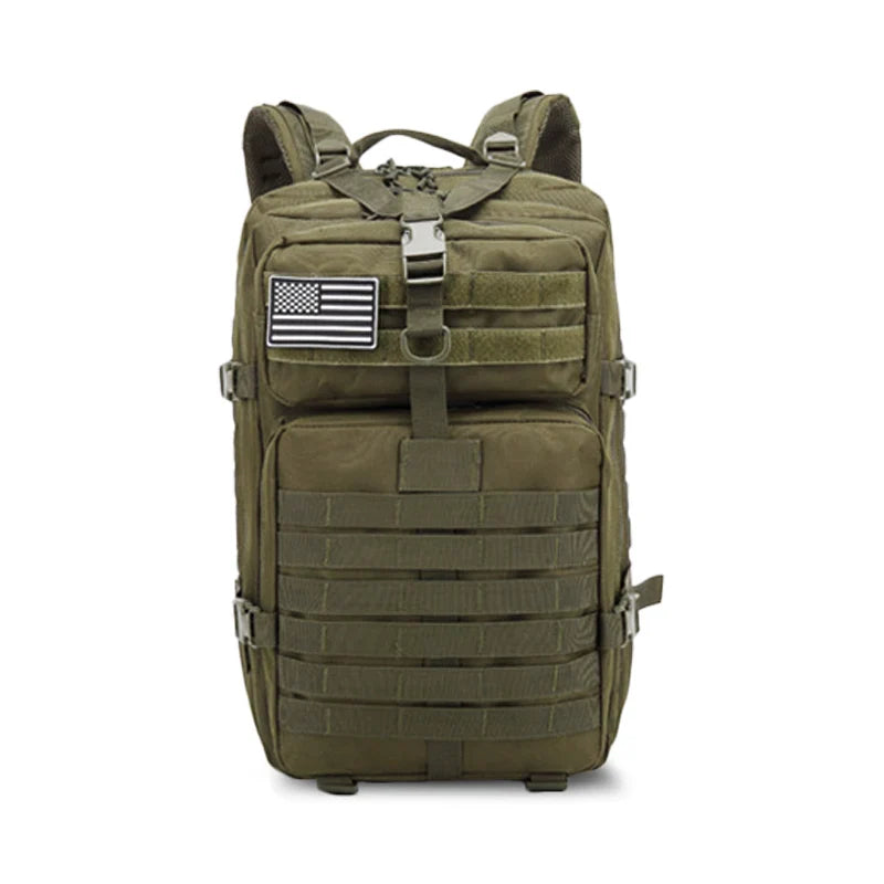 Hiking Backpack - Military: Heavy-Duty  for Hiking & Outdoor