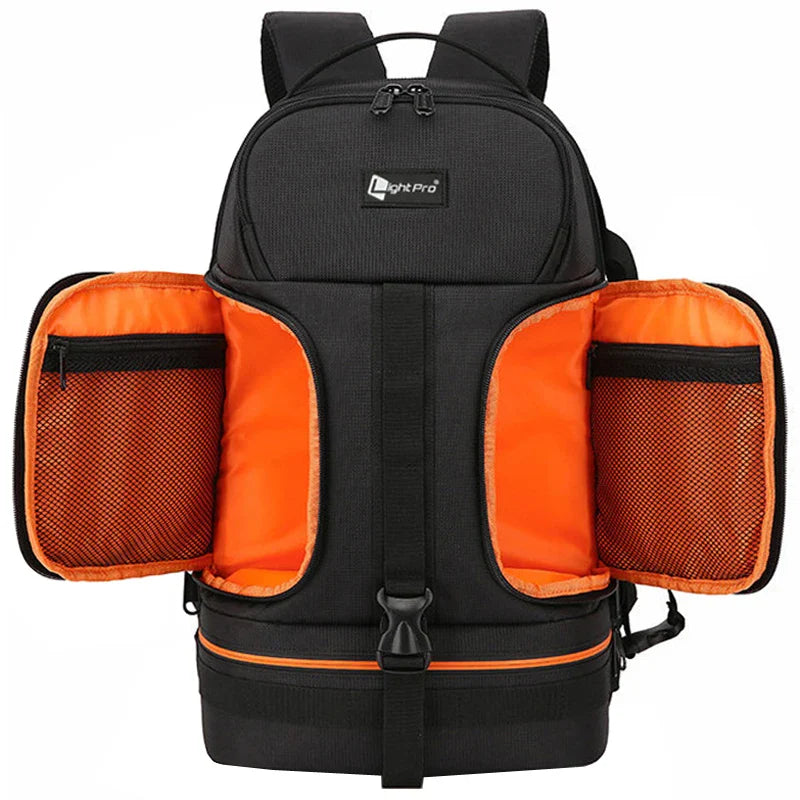 Backpack: Camera Protective - Multi-Compartment Design