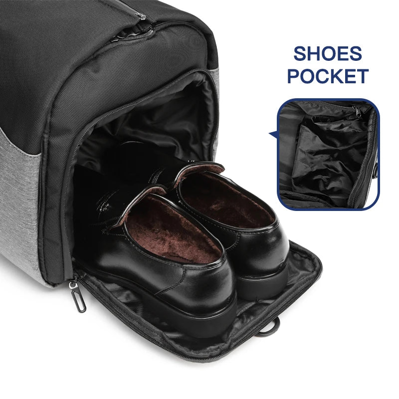 Travel Bag: Multi-Compartment Garment Duffle Bag