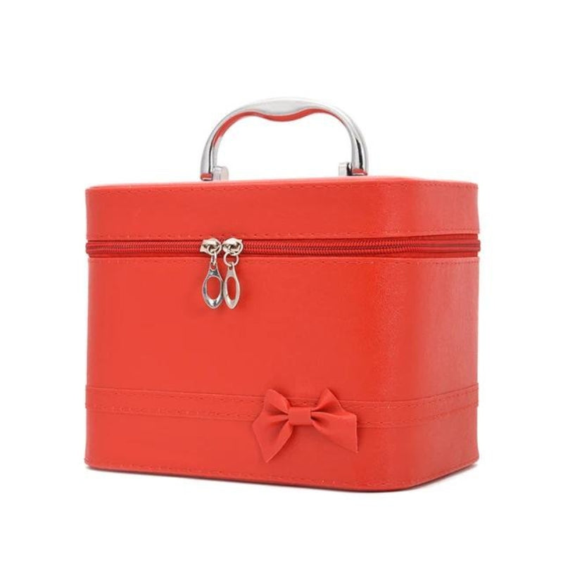 Vanity Case for Women - Compact & Stylish Travel Makeup Organizer