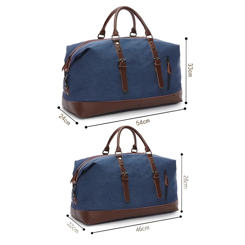 Weekend Bag - Vintage Canvas for Stylish Getaways